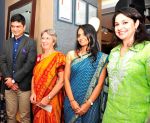 Mrinmoy Mukherjee, Annabel Mehta, Dhun Davar & Anjali Tendulkar at the Raymond Shop during 40th Anniversary event of Apnalaya NGO.jpg